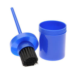 Roma Brights Hoof Oil Brush & Bottle - One Size, Royal Blue