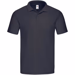 Fruit of the Loom Mens Original Polo Shirt - XL, Deep Navy