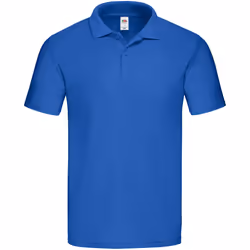 Fruit of the Loom Mens Original Polo Shirt - 2XL, Royal Blue