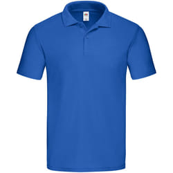 Fruit of the Loom Mens Original Polo Shirt - 2XL, Royal Blue