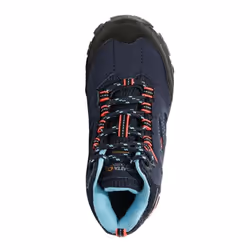 Regatta Childrens/Kids Holcombe IEP Junior Hiking Boots - 11 UK Child, Navy/Fiery Coral
