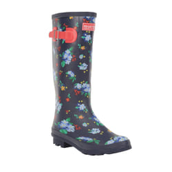 Regatta Womens/Ladies Ly Fairweather II Tall Durable Wellington Boots - 5 UK, Navy/Red