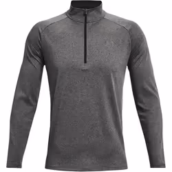 Under Armour Mens Tech T-Shirt - XL, Carbon Heather/Black