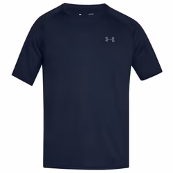 Under Armour Mens Tech T-Shirt - XL, Academy Blue/Graphite
