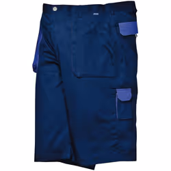 Portwest Mens Texo Contrast Cargo Shorts - XS, Navy