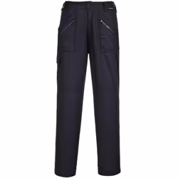 Portwest Womens/Ladies Cargo Trousers - XS R, Black