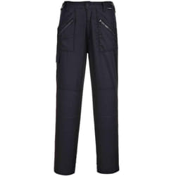 Portwest Womens/Ladies Cargo Trousers - XS R, Black