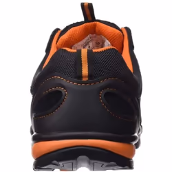 Portwest Mens Steelite Lusum S1P HRO Suede Safety Shoes - 10 UK, Black/Orange