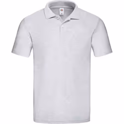Fruit of the Loom Mens Original Pique Heather Polo Shirt - L, Heather Grey