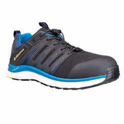 Albatros Mens AER55 Impulse Safety Trainers - 10.5 UK, Black/Petrol Blue/White