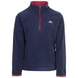 Trespass Childrens/Girls Sybil Micro Fleece - 7/8 Years, Navy/Raspberry