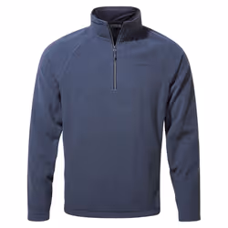 Craghoppers Mens Corey VI Half Zip Fleece Top - M, Navy Marl