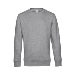B&C Mens King Sweatshirt - M, Heather Grey