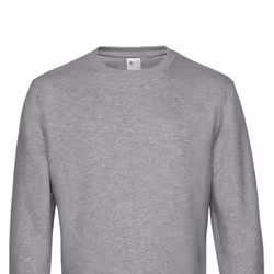 B&C Mens King Sweatshirt - M, Heather Grey