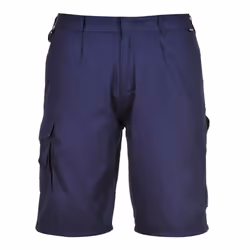 Portwest Mens Cargo Shorts - L, Navy