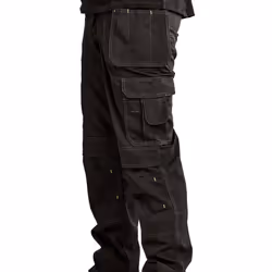 Stanley Mens Huntsville Work Trousers - 36R, Black