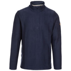 Trespass Mens Taddingley Half Zip Sweatshirt - S, Navy