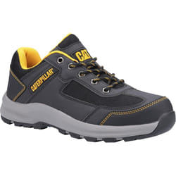 Caterpillar Mens Elmore Safety Trainers - 7 UK, Grey/Black
