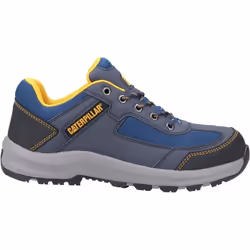 Caterpillar Mens Elmore Safety Trainers - 7 UK, Navy/Grey