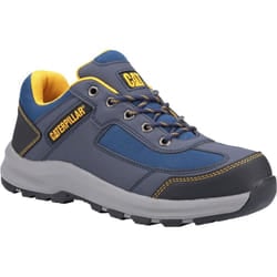 Caterpillar Mens Elmore Safety Trainers - 10 UK, Navy/Grey