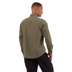Craghoppers Mens Kiwi Long-Sleeved Shirt - XL, Pebble Grey