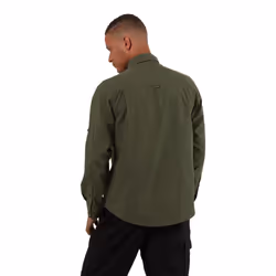 Craghoppers Mens Kiwi Long-Sleeved Shirt - L, Cedar Green