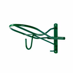 Stubbs Saddle Rack With Hook - One Size, Green