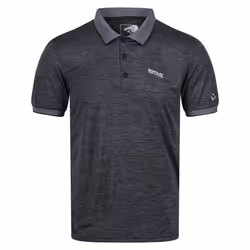 Regatta Mens Remex II Polo Shirt - S, Black