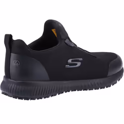 Skechers Mens Squad SR Myton Occupational Shoes - 7 UK, Black