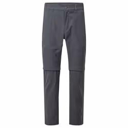 Craghoppers Mens Kiwi Pro II Convertible Trousers - 40L, Lead Grey