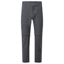 Craghoppers Mens Kiwi Pro II Convertible Trousers - 40L, Lead Grey