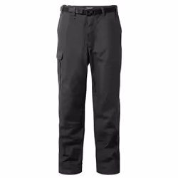 Craghoppers Mens Kiwi Classic Trousers - 30S, Black Pepper