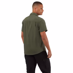 Craghoppers Mens Kiwi Short-Sleeved Shirt - XL, Cedar Green
