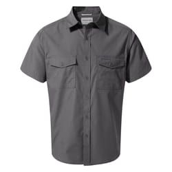Craghoppers Mens Kiwi Short-Sleeved Shirt - S, Ombre Blue