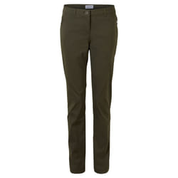 Craghoppers Womens/Ladies Kiwi Pro II Trousers - 18 UK R, Khaki Green