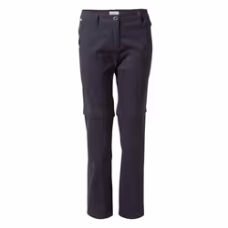 Craghoppers Womens/Ladies Kiwi Pro II Convertible Trousers - 12 UK S, Dark Navy