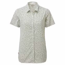 Craghoppers Womens/Ladies Tayma Short-Sleeved Shirt - 10 UK, Sage Green