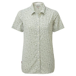 Craghoppers Womens/Ladies Tayma Short-Sleeved Shirt - 10 UK, Sage Green