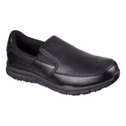 Skechers Mens Nampa Groton Occupational Shoes - 6 UK, Black