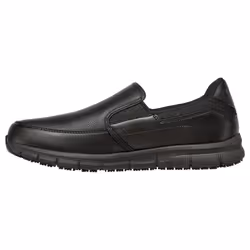Skechers Mens Nampa Groton Occupational Shoes - 6 UK, Black