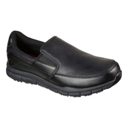 Skechers Mens Nampa Groton Occupational Shoes - 10 UK, Black