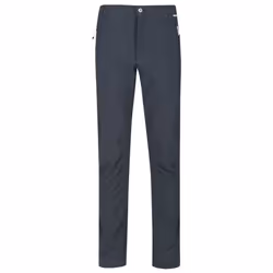 Regatta Great Outdoors Mens Adventure Tech Geo II Wind Resistant Regular Leg Softshell Trousers - 30, Ash