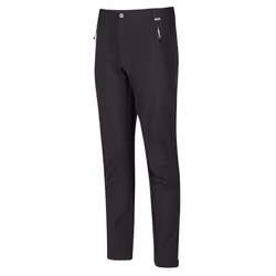 Regatta Great Outdoors Mens Adventure Tech Geo II Wind Resistant Short Leg Softshell Trousers - 36, Ash