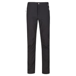 Regatta Great Outdoors Mens Adventure Tech Geo II Wind Resistant Short Leg Softshell Trousers - 38, Ash