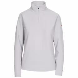 Trespass Womens/Ladies Meadows Fleece Top - M, Platinum