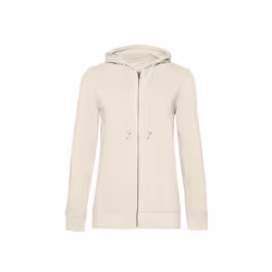 B&C Womens/Ladies Organic Hoodie - XS, Off White