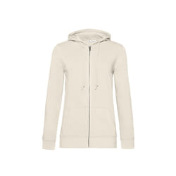 B&C Womens/Ladies Organic Hoodie - XS, Off White