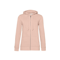 B&C Womens/Ladies Organic Hoodie - XS, Dusky Pink