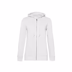 B&C Womens/Ladies Organic Hoodie - XS, White