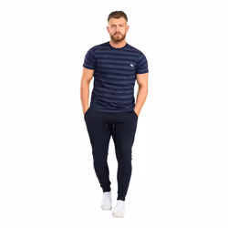 Duke Mens Brandon D555 Cuffed Joggers - 2XL, Navy